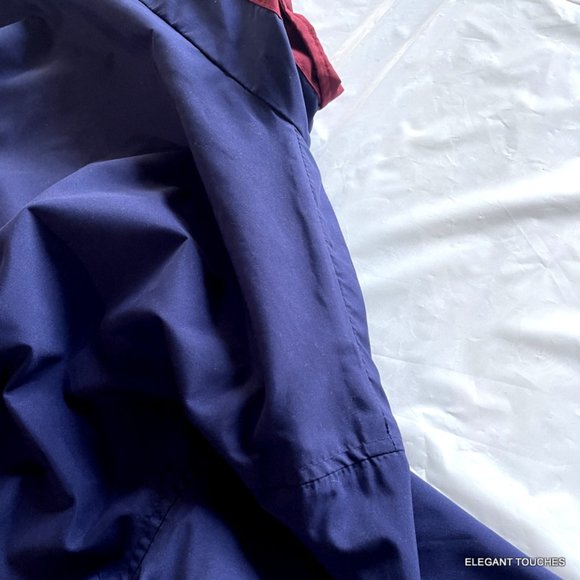 Sun Mountain Windbreaker Jacket Mens M Blue Full Zip Mesh Lined Golf Performance - Picture 11 of 11